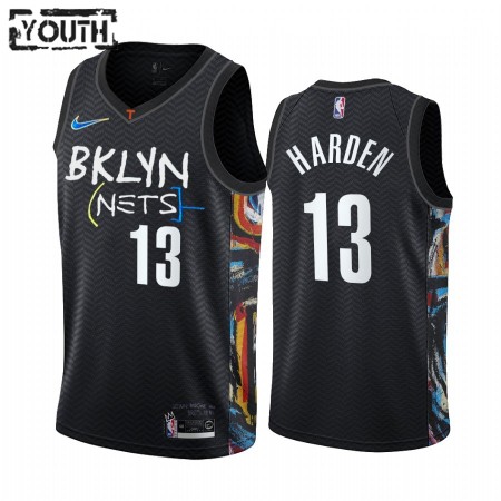 Maglia NBA Brooklyn Nets James Harden 13 2020-21 City Edition Swingman - Bambino